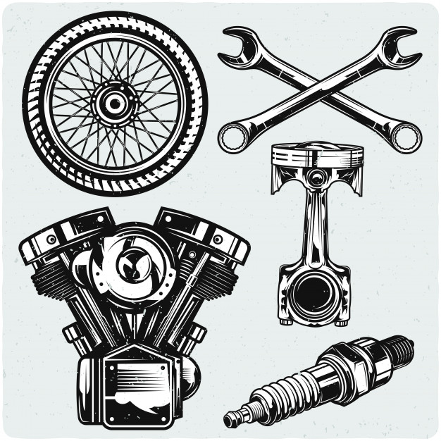 Ilustrasi Mesin Sepeda Motor, sumber